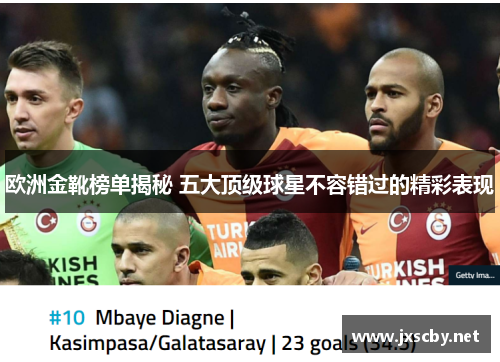 欧洲金靴榜单揭秘 五大顶级球星不容错过的精彩表现